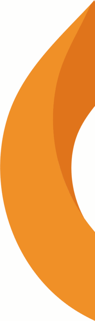 Orange abstract wave pattern with curved lines creating a modern and dynamic design.