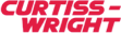 Red Curtiss-Wright logo text on a white background, showcasing the brand name in bold lettering.